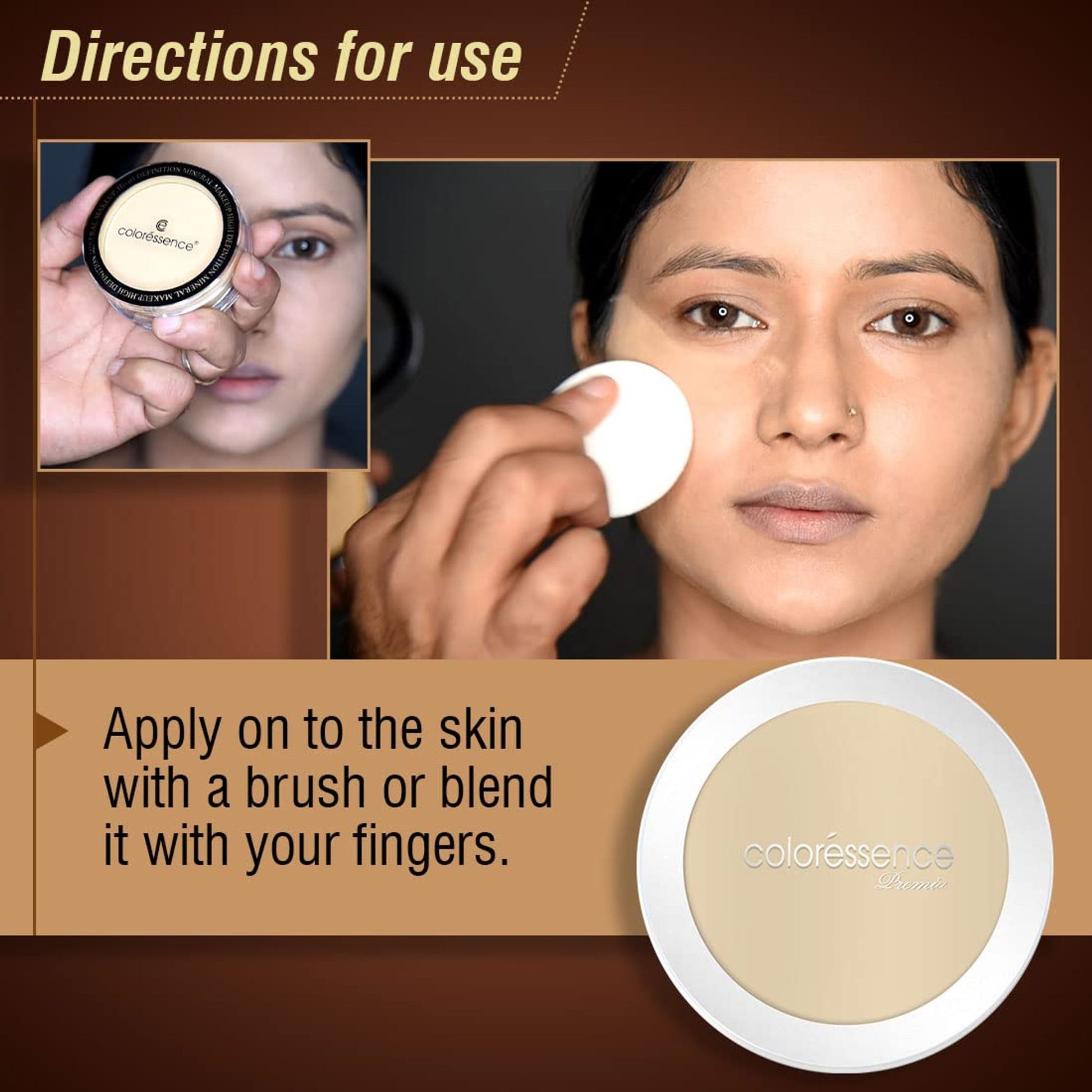 Coloressence HD Make Up Base Premia Foundation - Hdm-1
