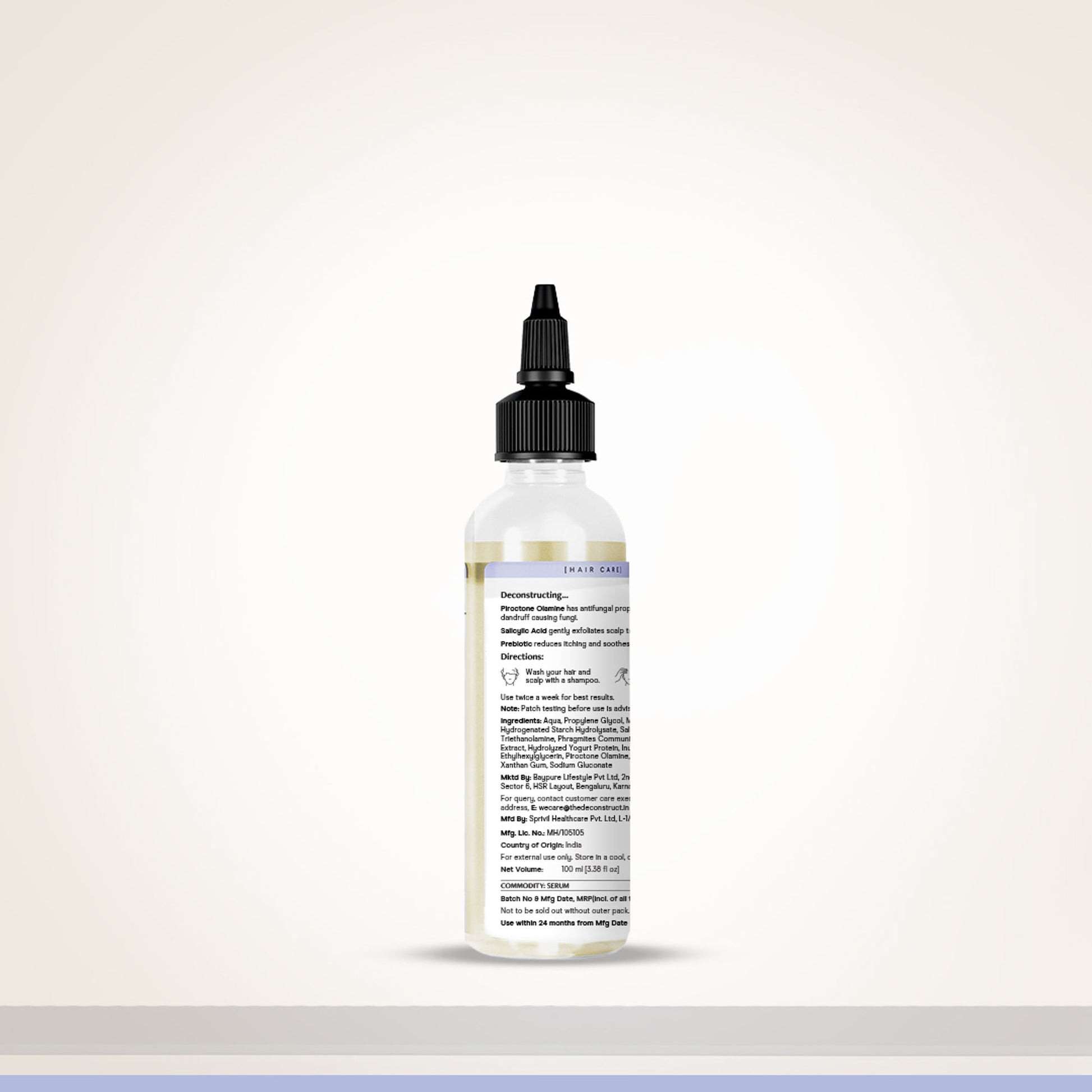 Deconstruct Anti Dandruff Serum, Exfoliates & Soothes Scalp