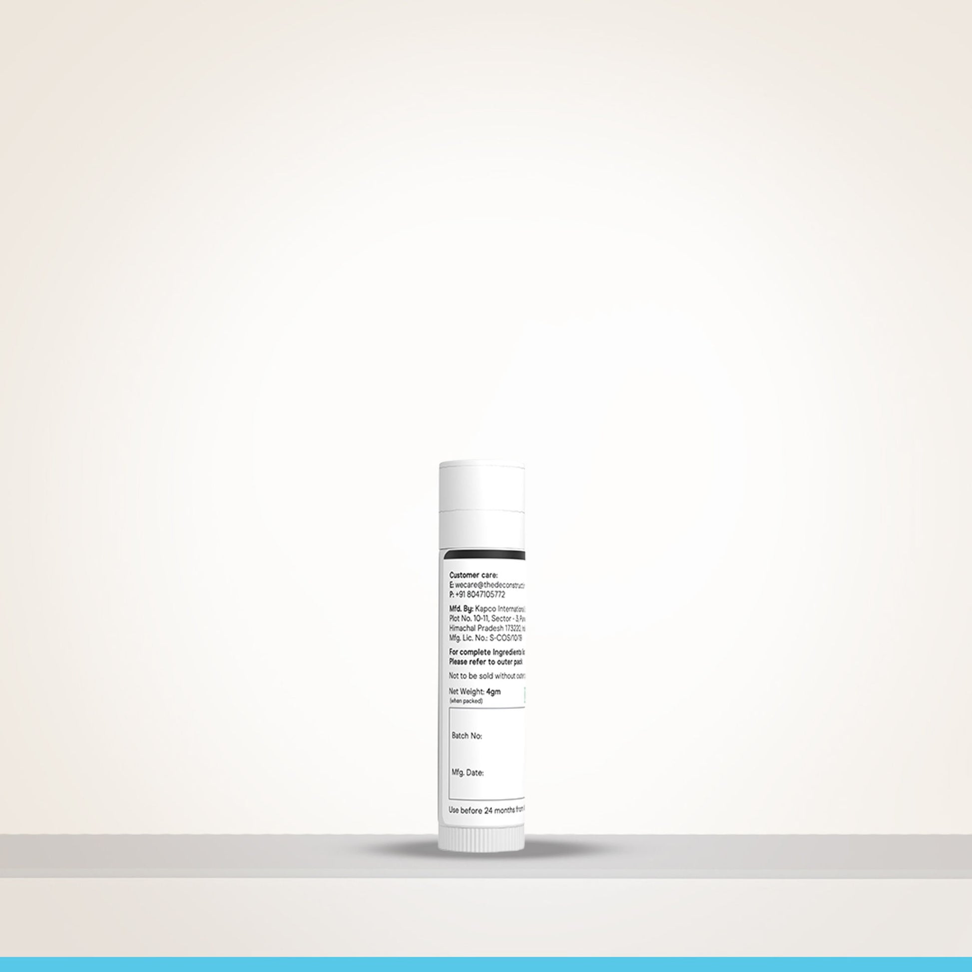 Deconstruct Hyaluronic Acid Lip Balm, Hydrates, Softens & Nourishes Dry Lips