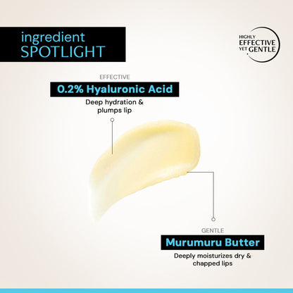 Deconstruct Hyaluronic Acid Lip Balm, Hydrates, Softens & Nourishes Dry Lips