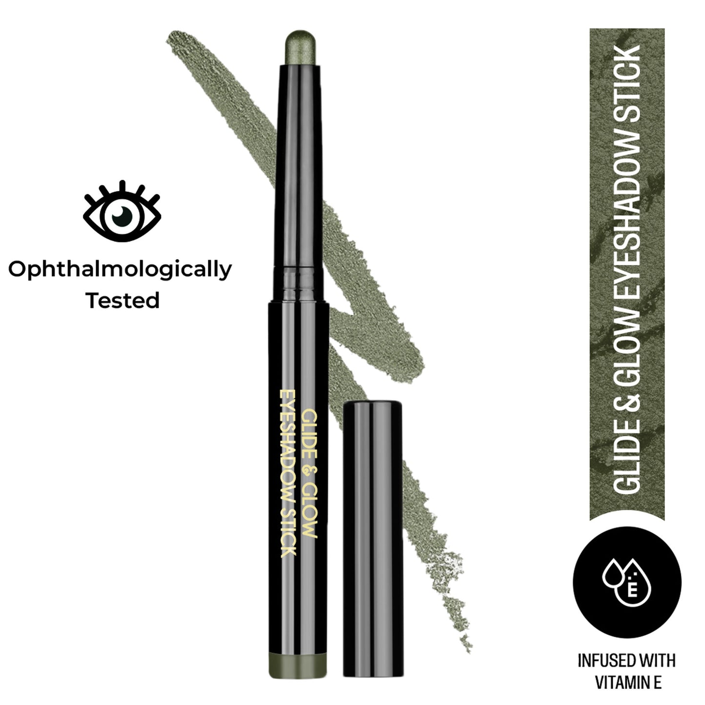 Insight Cosmetics Glide & Glow Eyeshadow Stick - Oilve Garden