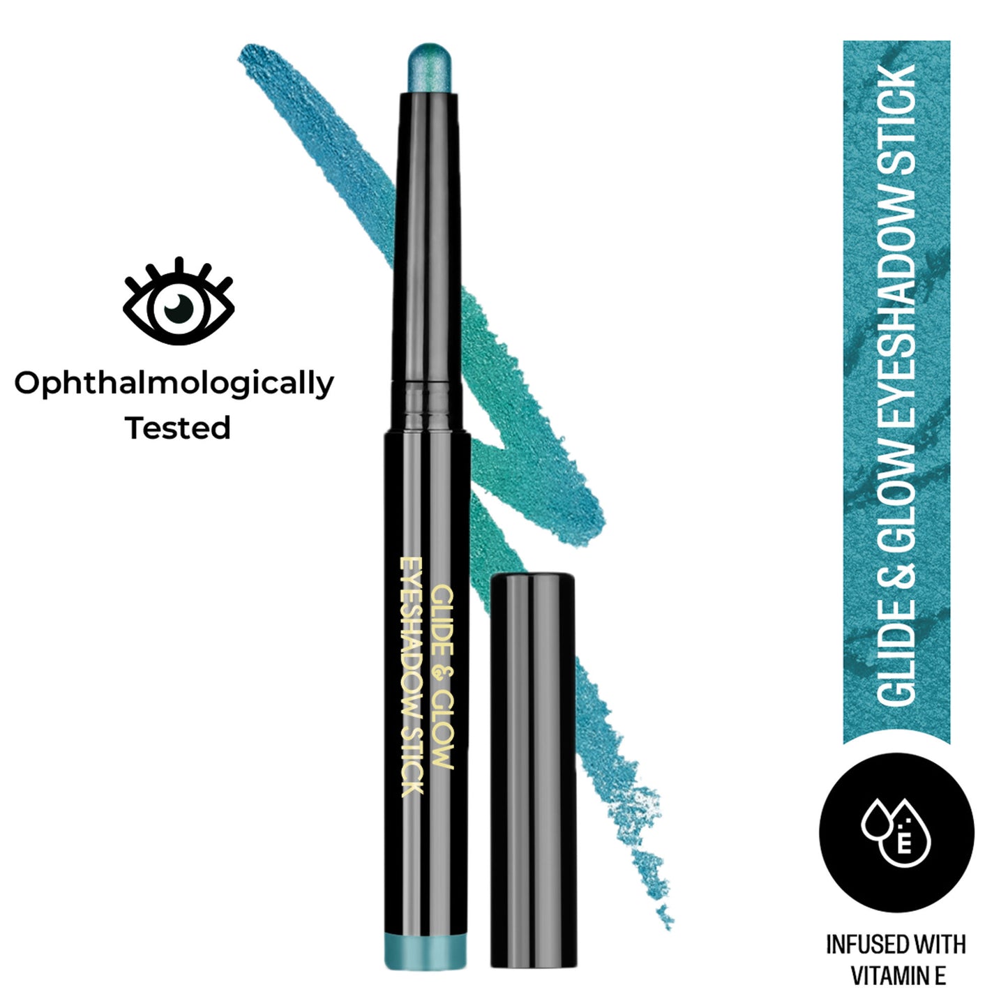 Insight Cosmetics Glide & Glow Eyeshadow Stick - Turquoise Tornedo