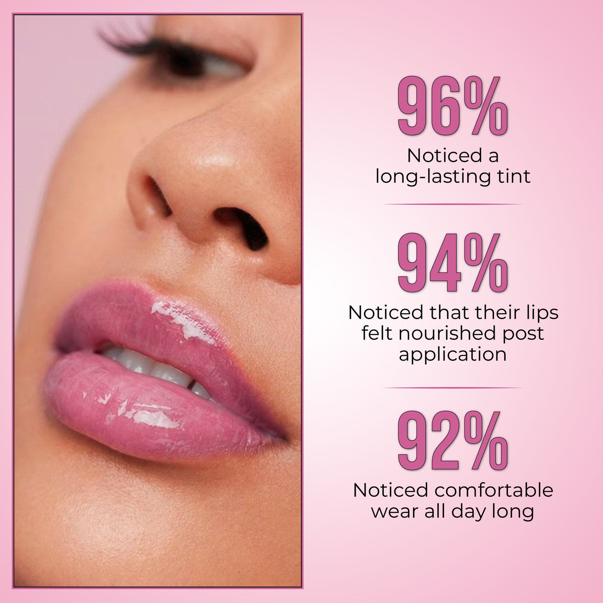 Insight Cosmetics Peptide Infused Lip Oil - Rose Lustre