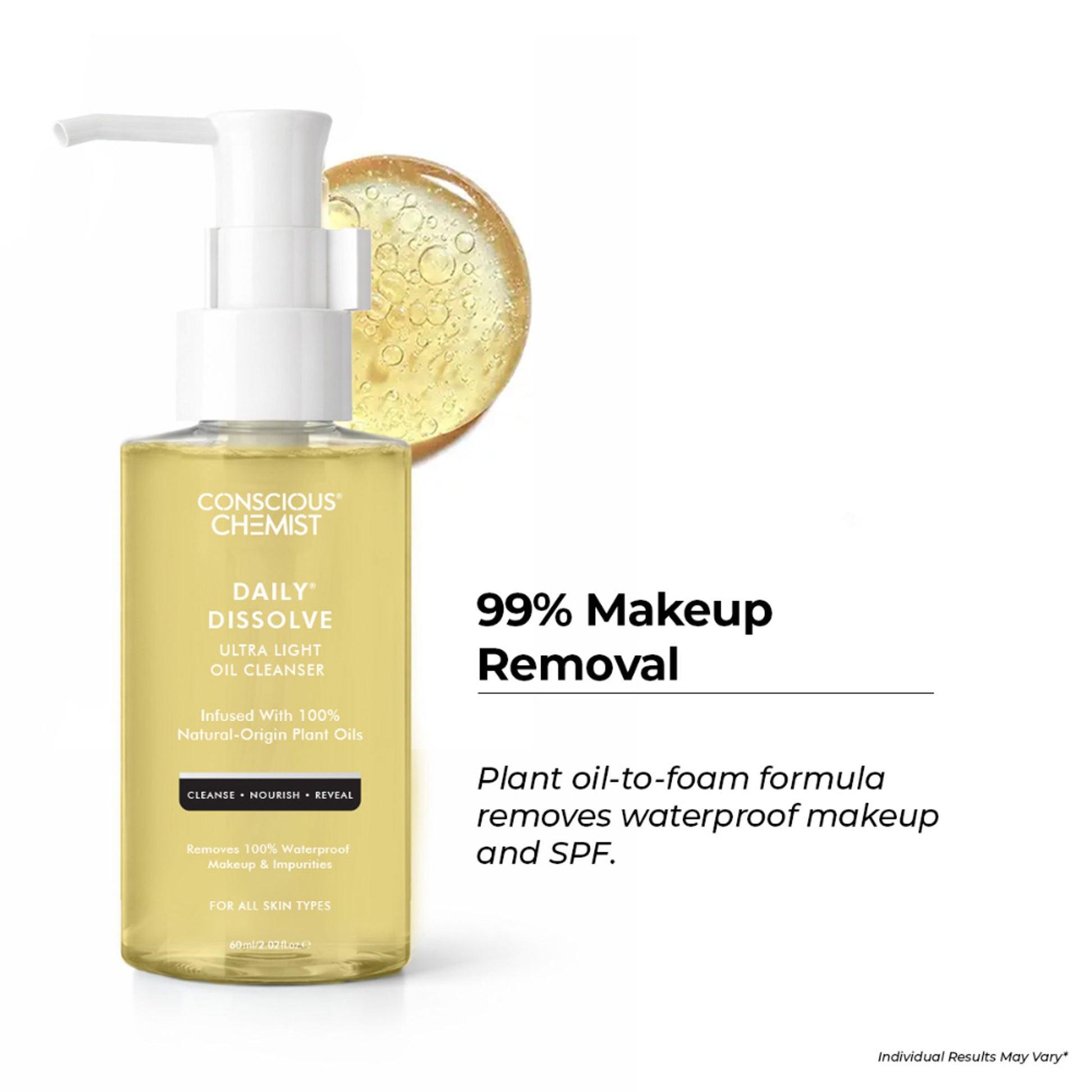 Conscious Chemist Daily Dissolve Ultra Light Oil Cleanser