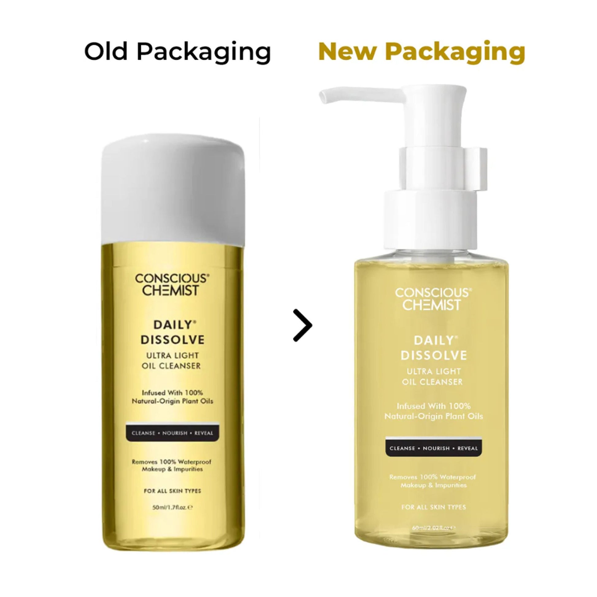 Conscious Chemist Daily Dissolve Ultra Light Oil Cleanser