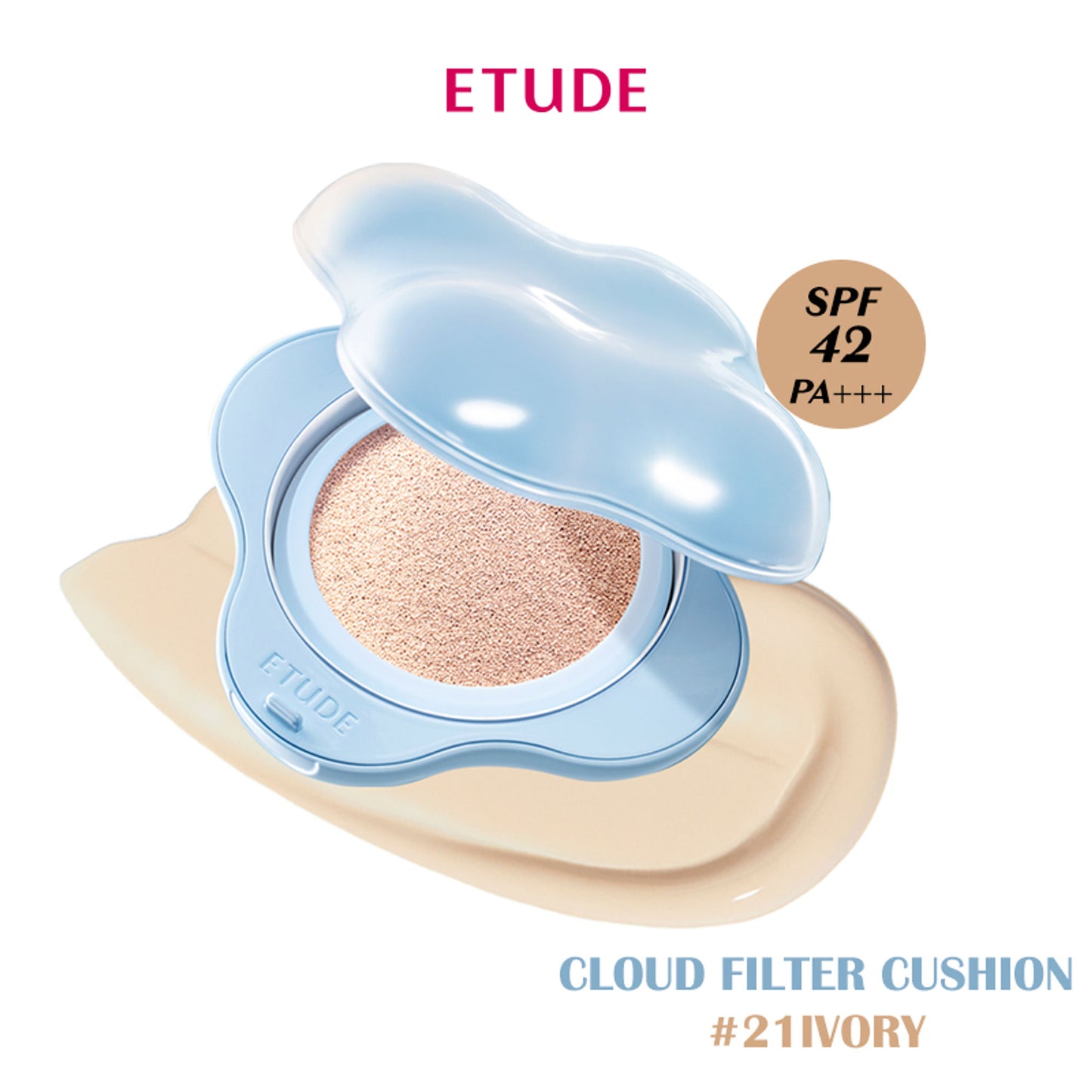 ETUDE Cloud Filter Cushion - 21 Ivory