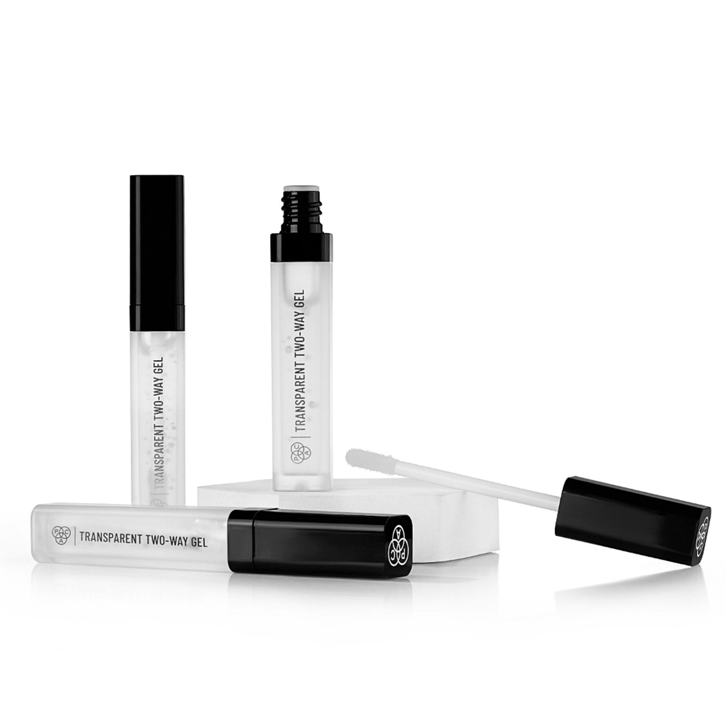 PAC Transparent Two Way Gel - Lightweight Gel Formula, Glue for Chunky Glitter with Zero Fallout