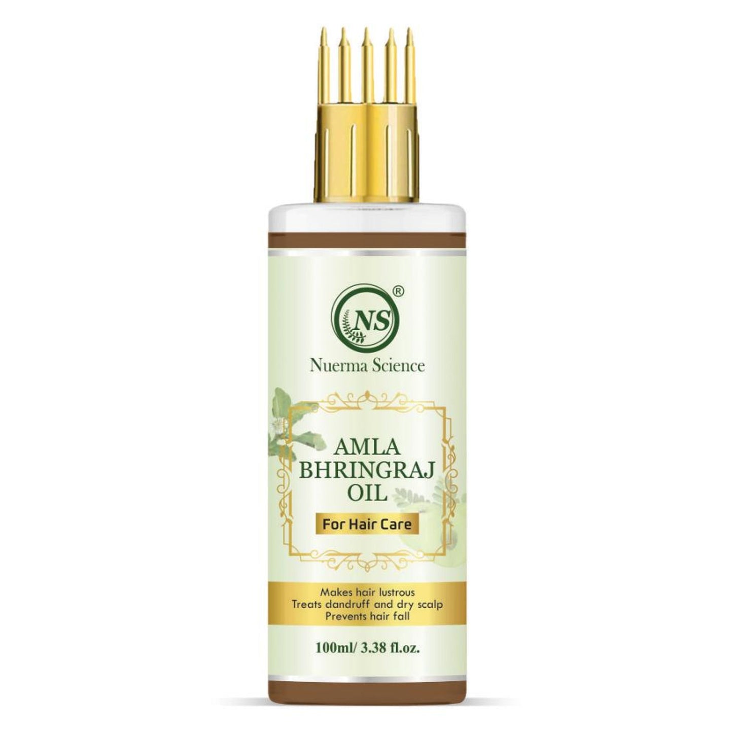 Nuerma Science Amla Bhringraj Hair Oil for Hair Growth, Hair Fall Control & Thicken Hair