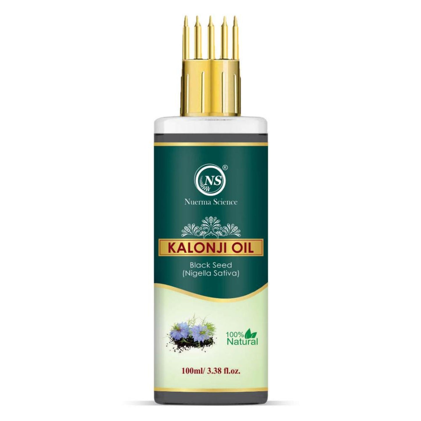 Nuerma Science Kalonji Oil (Black Seed) for Hair Fall Control, Hair Growth & Improve Skin