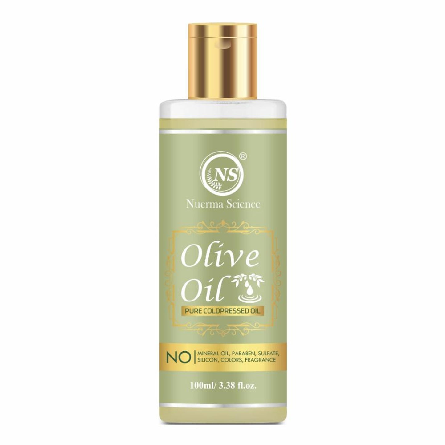 Nuerma Science Olive Oil for Skin & Hair (For Moisturize Dry Lips, Hair, Skin & Massage)