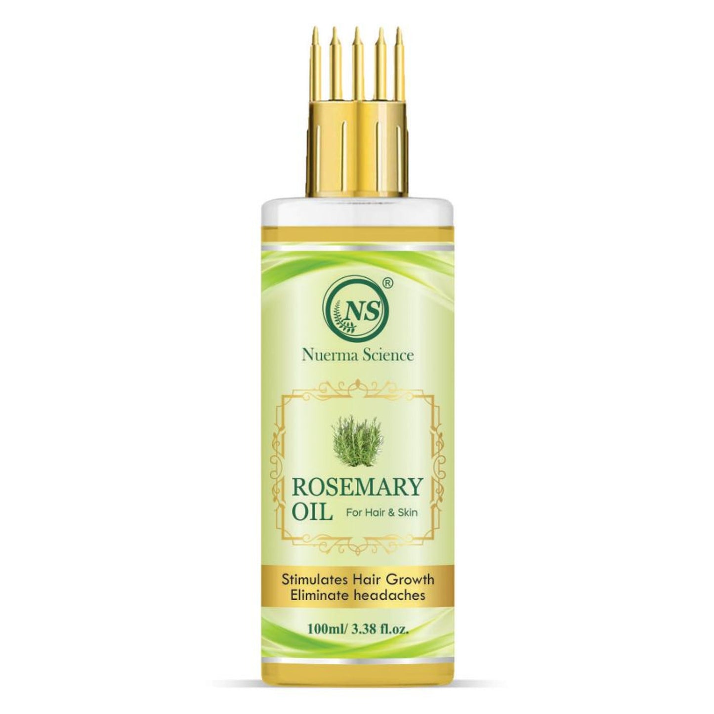 Nuerma Science Rosemary Oil for Skin & Hair (for Hair Growth & Collagen Boosting)