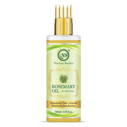 Nuerma Science Rosemary Oil for Skin & Hair (for Hair Growth & Collagen Boosting)