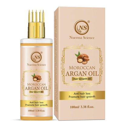 Nuerma Science Argan Hair Oil For Hair Growth, Hair Fall Control & Thicken Hair