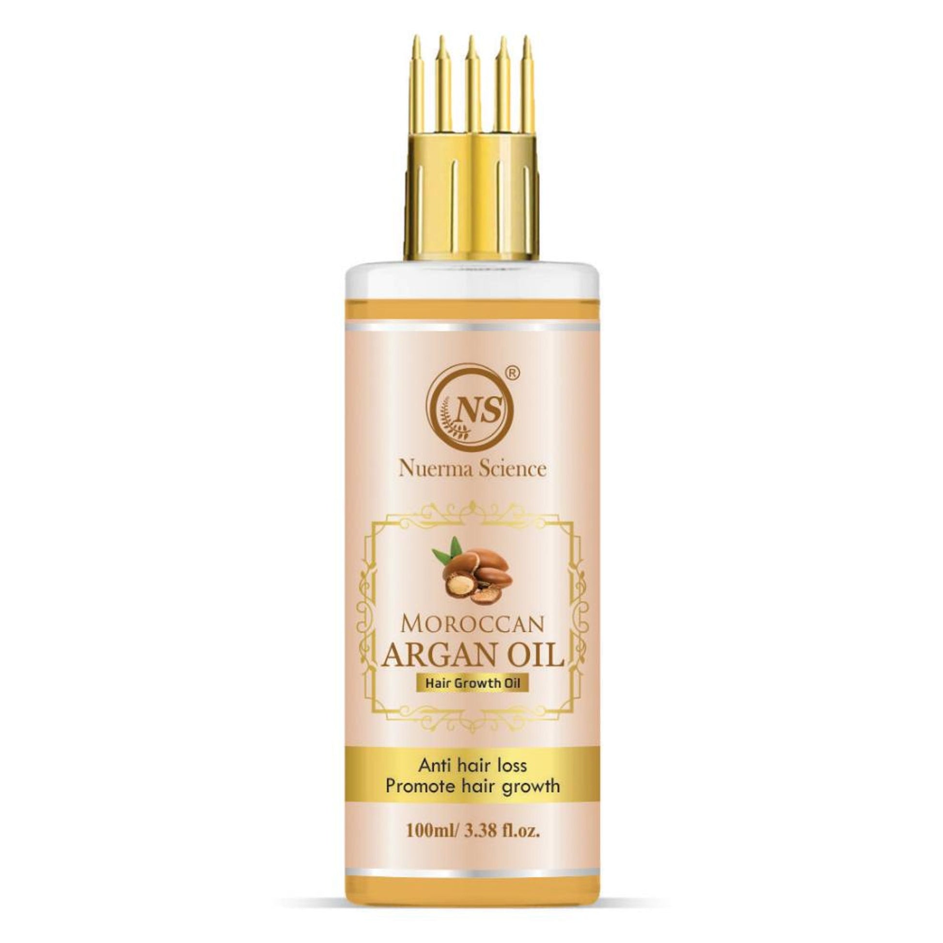 Nuerma Science Argan Hair Oil For Hair Growth, Hair Fall Control & Thicken Hair