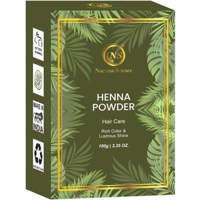 Nuerma Science Henna Powder For Skin & Hair Color (Natural & Pure)