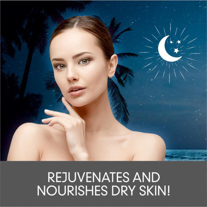 Nuerma Science Saffron Night Cream with Milk Protein, Rakhta Chandan for Repair Dull Skin