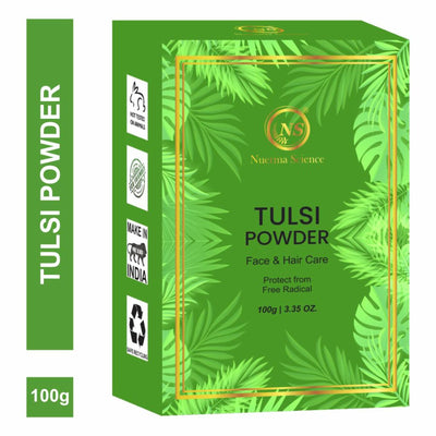 Nuerma Science Tulsi Powder for Pigmentation Clear, Ageing, Dandruff & Hair Fall Control