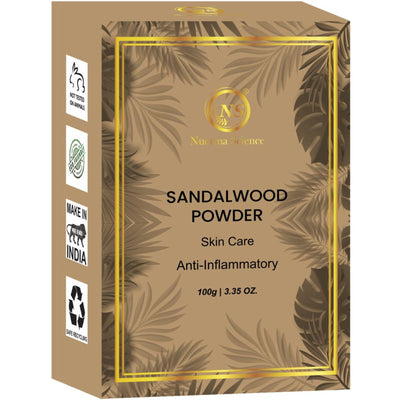 Nuerma Science Sandalwood Powder For Skin Lightening, Anti Acne & Dark Spots Clear