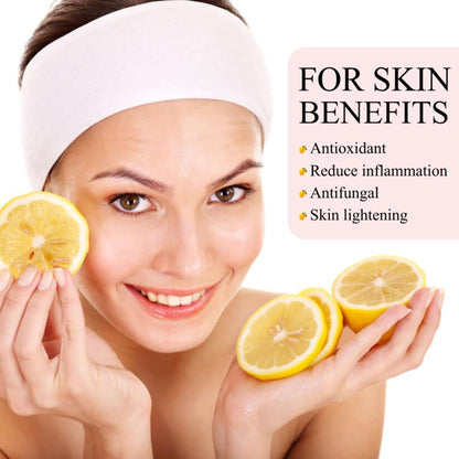 Nuerma Science Lemon Peel Powder For Face & Hair Care Antifungal Skin Lightening