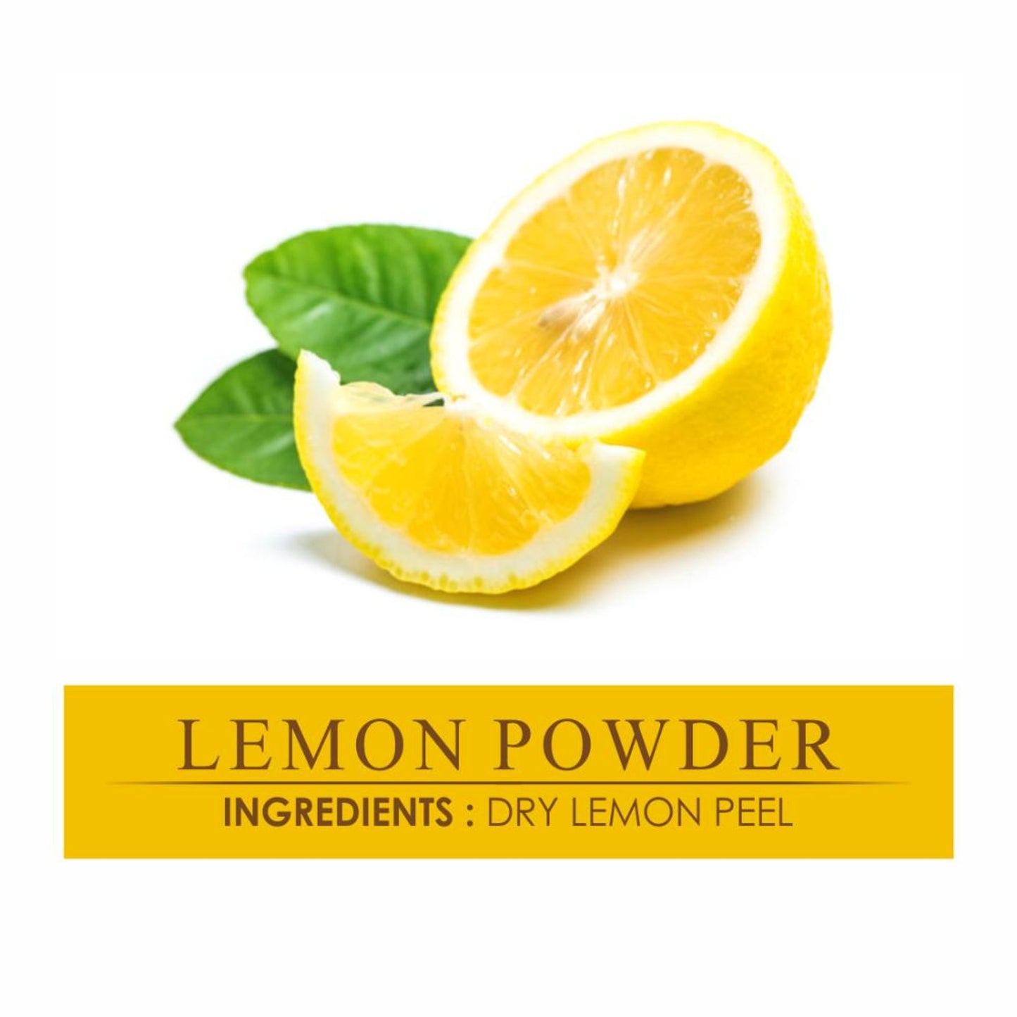Nuerma Science Lemon Peel Powder For Face & Hair Care Antifungal Skin Lightening