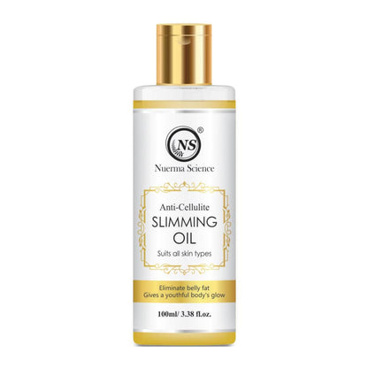 Nuerma Science Anti Cellulite Slimming Oil enriched Caffeine for Reducing Belly Unwanted Fat