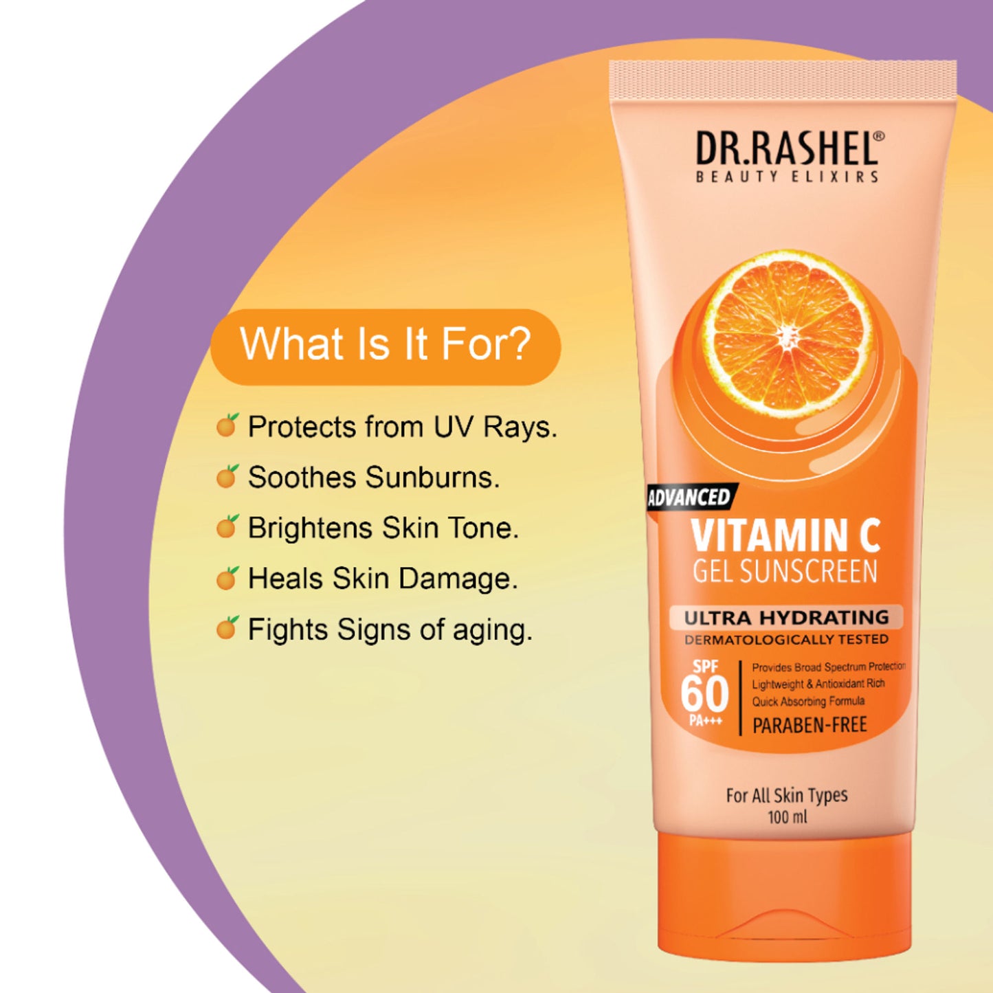 DR. RASHEL Vitamin C Sunscreen Spf 60