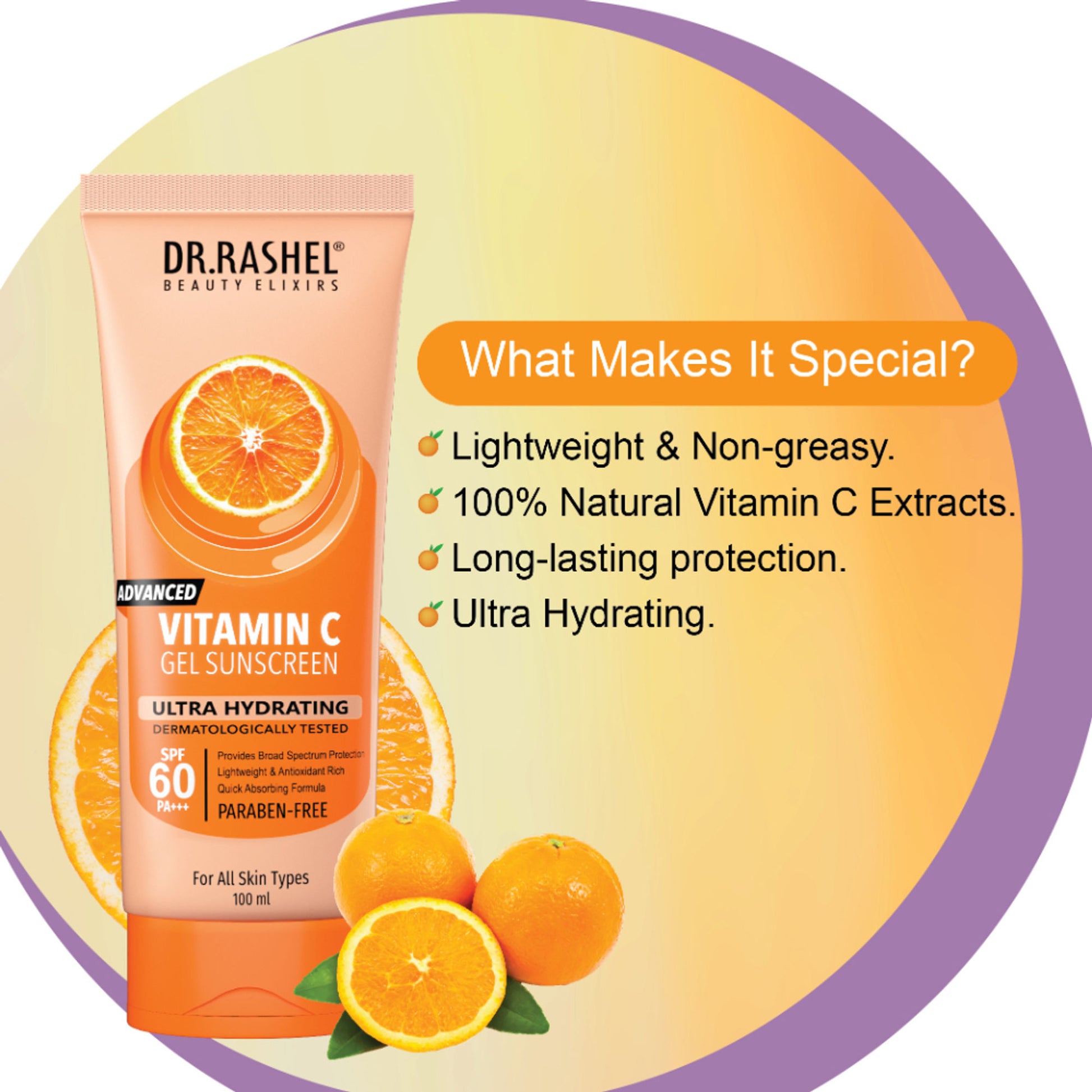 DR. RASHEL Vitamin C Sunscreen Spf 60