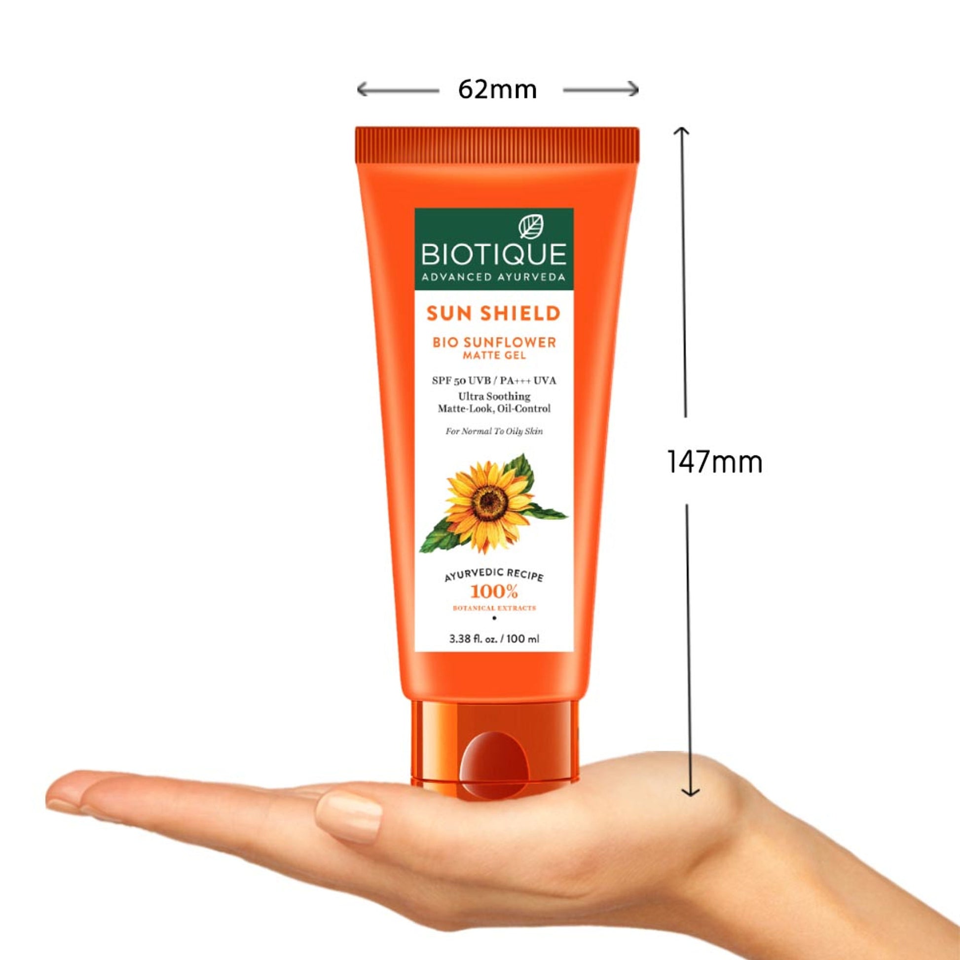 Biotique Bio Sunflower Matte Gel Sunscreen SPF 50