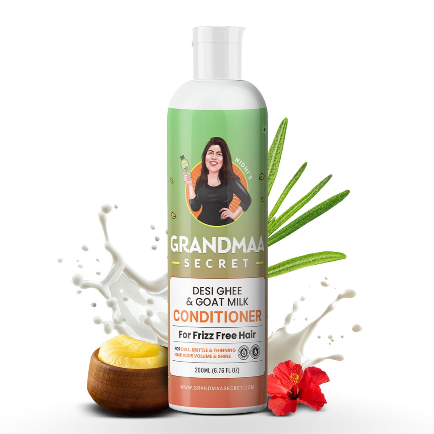 NIDHI'S GRANDMAA SECRET Desi Ghee And Goat Milk Conditioner