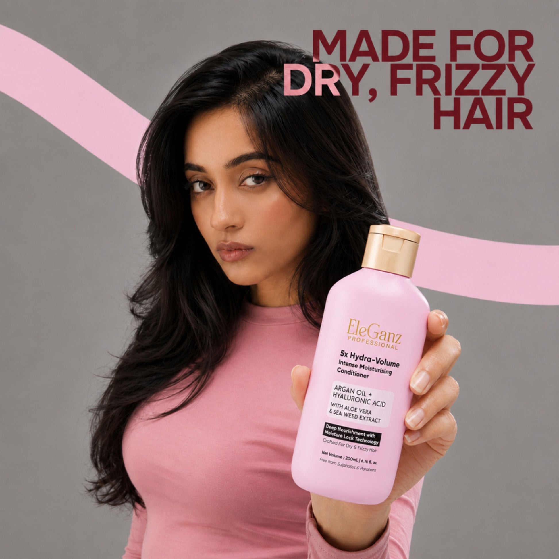 Eleganz Professional Ultra Hydrating Conditioner for Dry & Frizzy Hair
