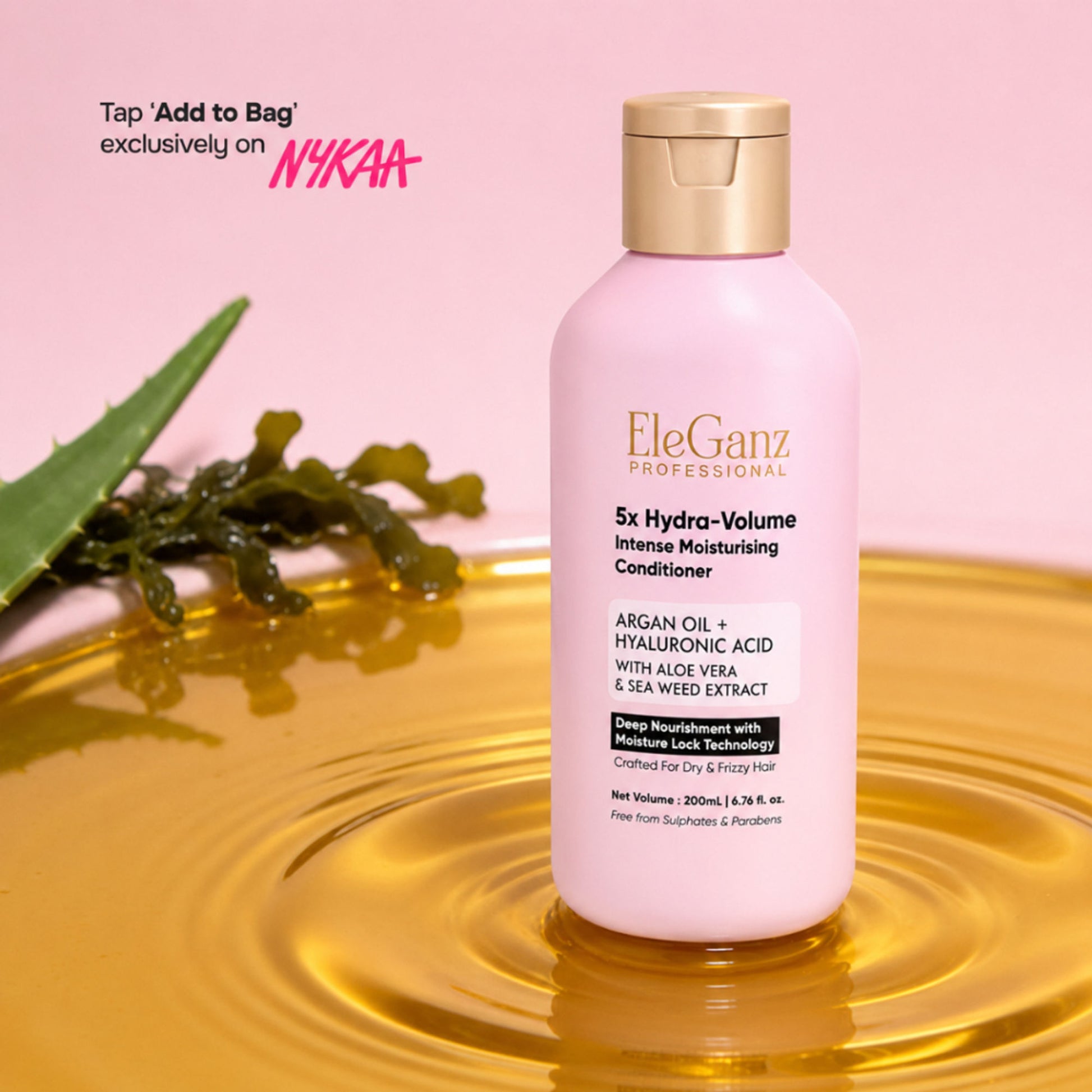 Eleganz Professional Ultra Hydrating Conditioner for Dry & Frizzy Hair