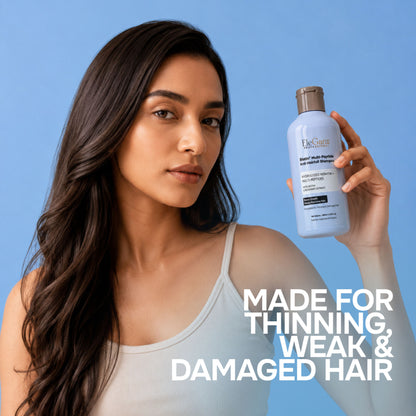 Eleganz Professional Multi Peptide AntiHairfall Shampoo-Rosemary reduces Hairfall, helps Hair Growth