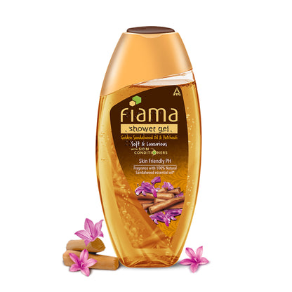 Fiama Golden Sandalwood Oil And Patchouli Shower Gel