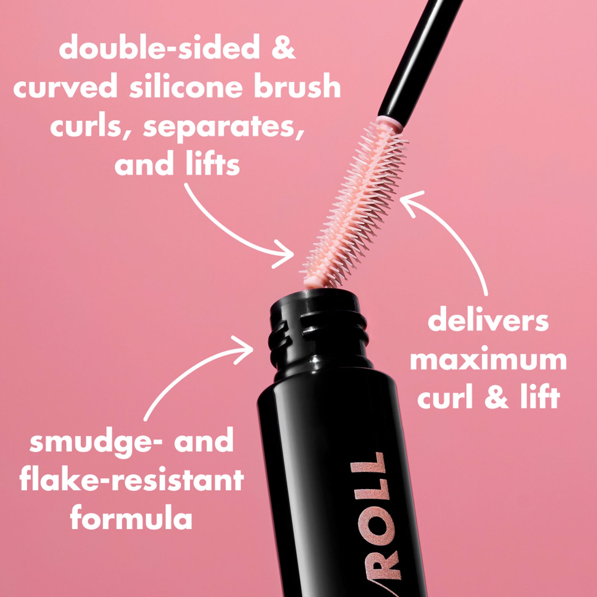 e.l.f. Cosmetics Lash & Roll Mascara - Black