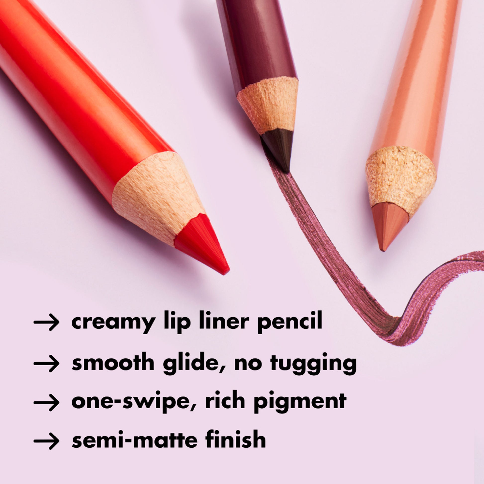e.l.f. Cosmetics Cream Glide Lip Liner - Mauve Aside