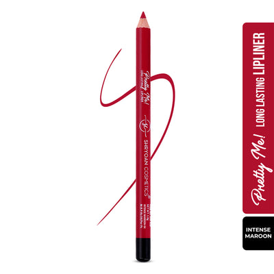 Shryoan Pretty Me Bold Lipliner & Eyeliner Pencil - Intense Maroon 04