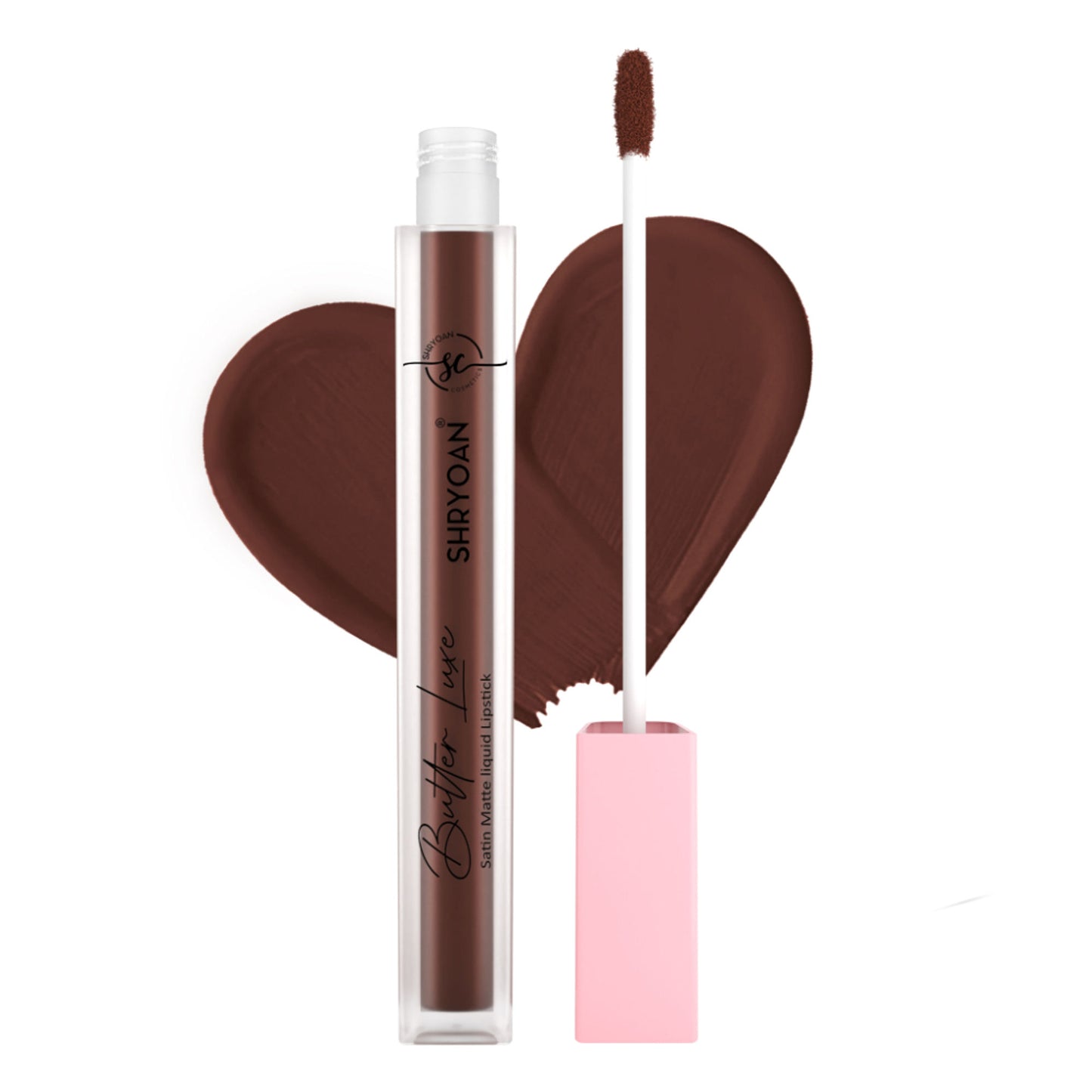 Shryoan Butter Luxe Satin Matte Liquid Lipstick - Brownie Points 15