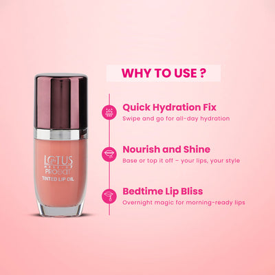 Lotus Make Up Proedit Tinted Lip Oils - Peach