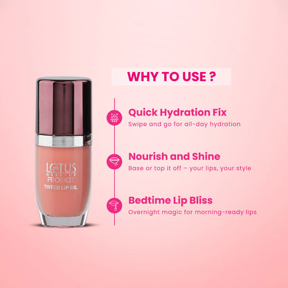 Lotus Make Up Proedit Tinted Lip Oils - Peach