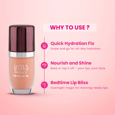 Lotus Make Up Proedit Tinted Lip Oils - Nude