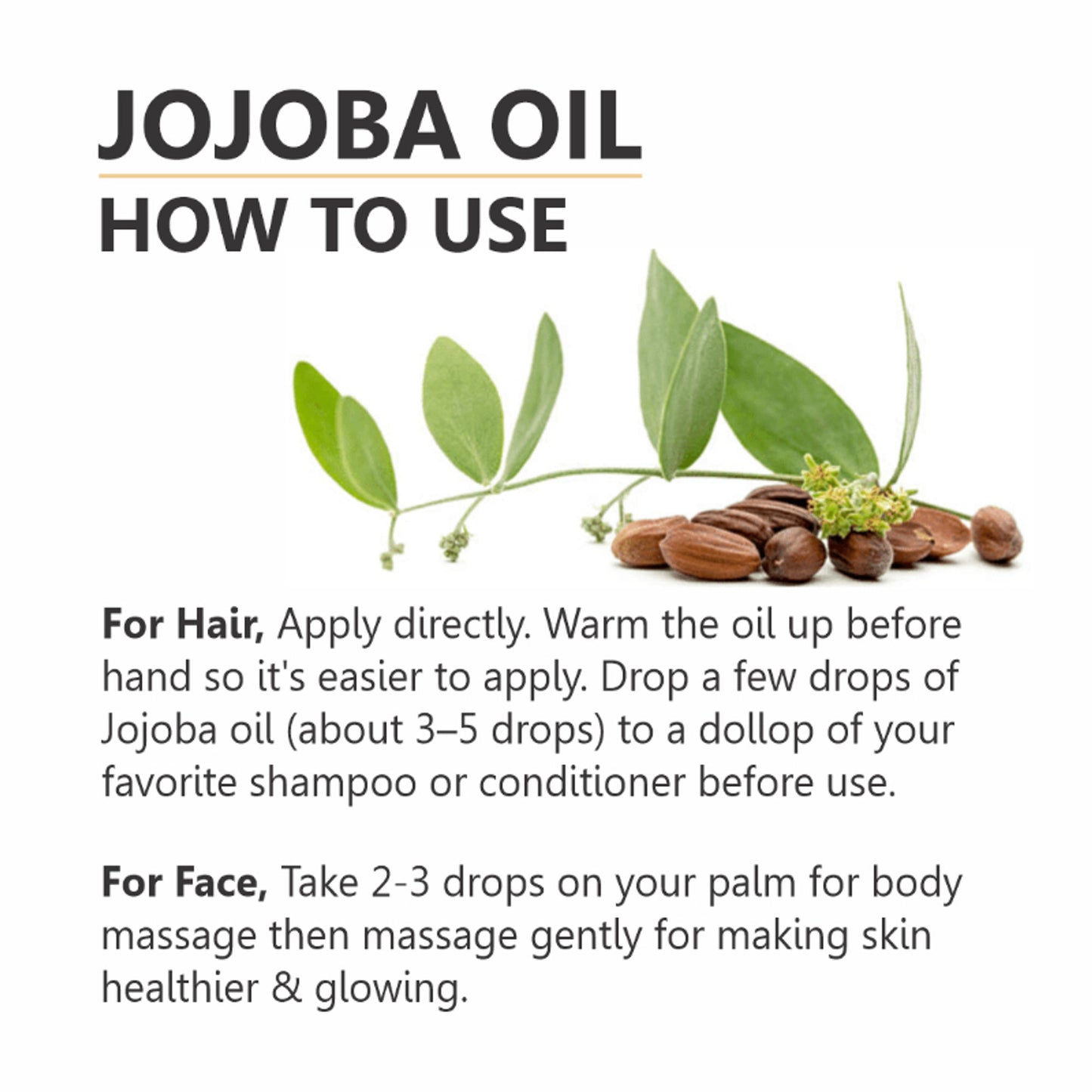 Skiura Nature Jojoba Oil For Skin And Hair