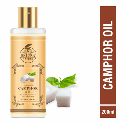 Skiura Nature 100% Natural Camphor Oil For Skin & Hair