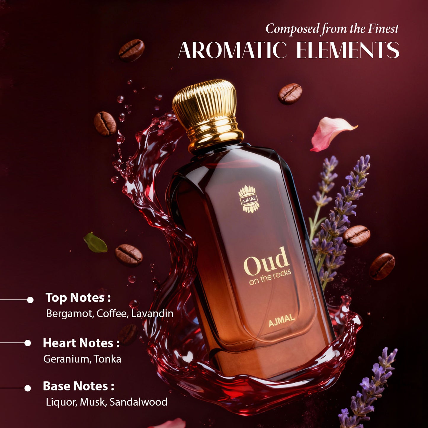 Ajmal India Oud On The Rocks Premium Eau De Perfum