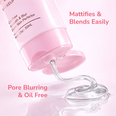 Mila Beauté The Flawless Oil Free Makeup Primer Smoothens and Blurs Pores