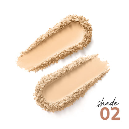 Mila Beaute Glow & Matte 2-in-1 Compact With SPF 15 - Beige