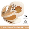 Mila Beaute Glow & Matte 2-in-1 Compact With SPF 15 - Honey