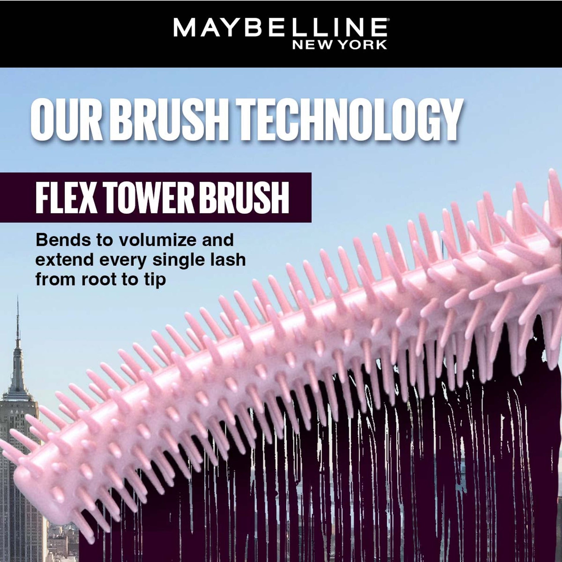 Maybelline New York Lash Sensational Sky High Waterproof Mascara - Plum Twilight