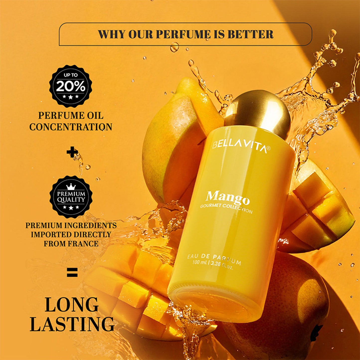 Bella Vita Organic Gourmet Collection Mango Eau de Parfum