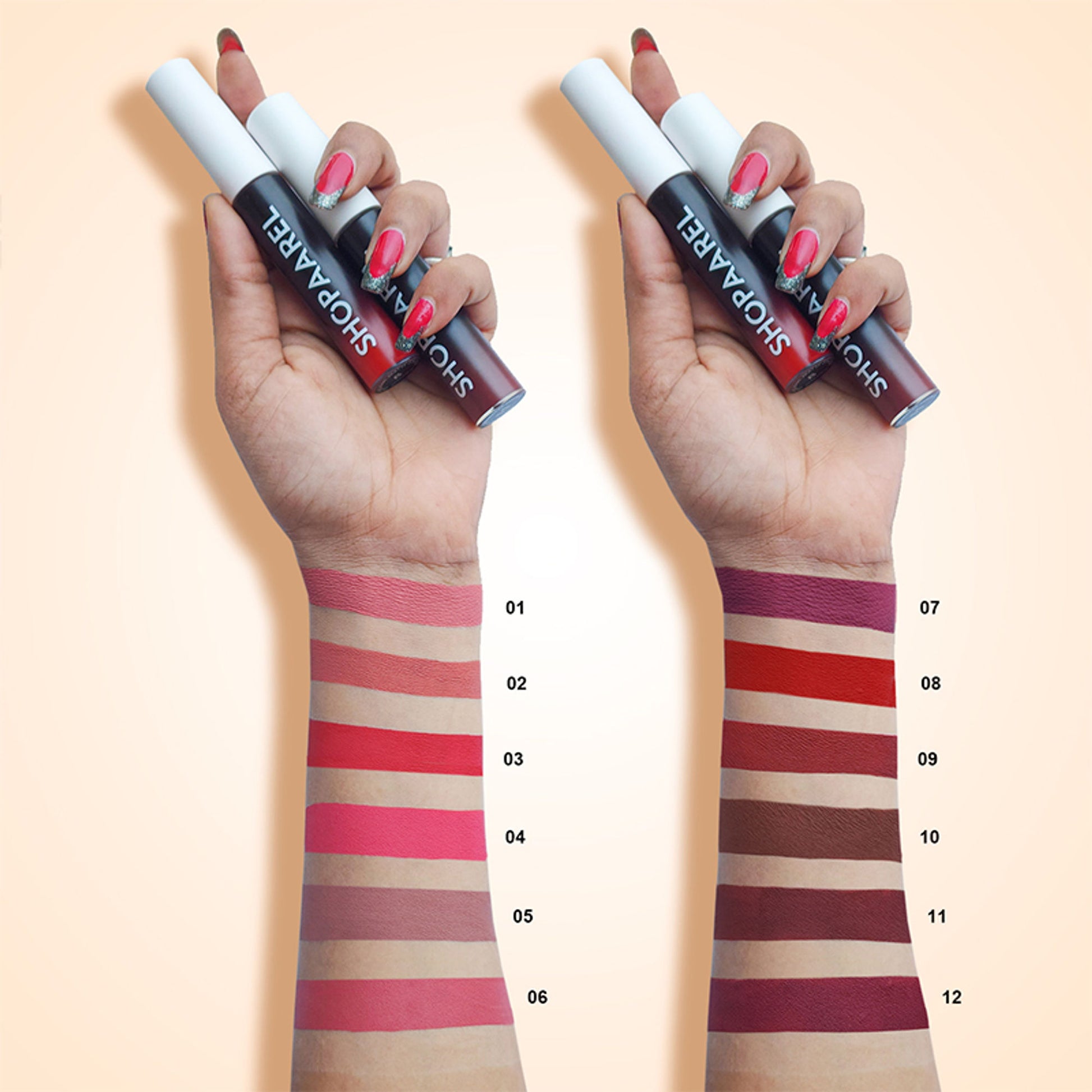 Shopaarel Gloss Love Lip Gloss (Matte Edition) - 010