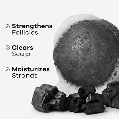 Earth Rhythm Shampoo Bar, Cardboard Box - Bamboo Charcoal N Apple Cider Vinegar
